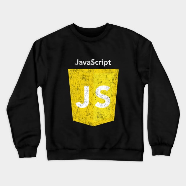 Vintage JavaScript Logo Crewneck Sweatshirt by vladocar